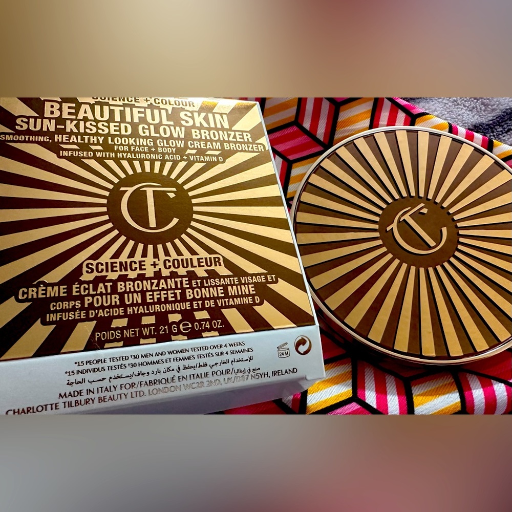 Charlotte Tilbury sunkissed cream bronzer